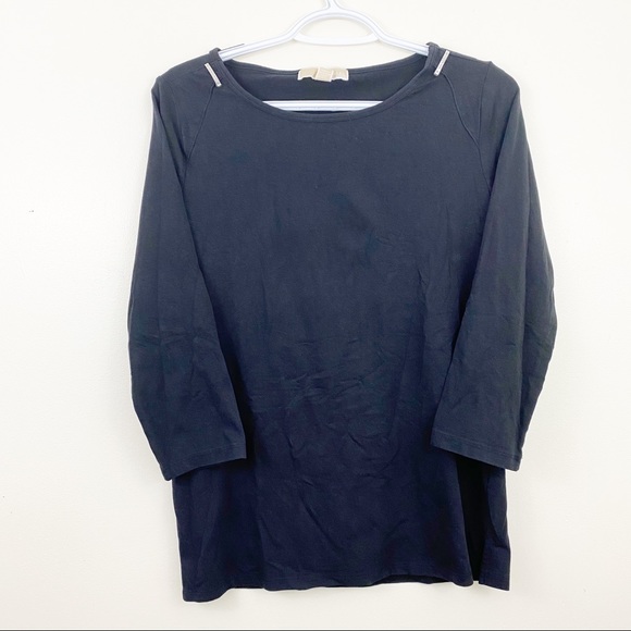 Michael Kors Baseball Tee Size M - Picture 1 of 2